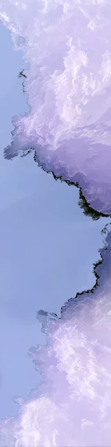 Free aesthetic bookmark featuring a purple aesthetic design